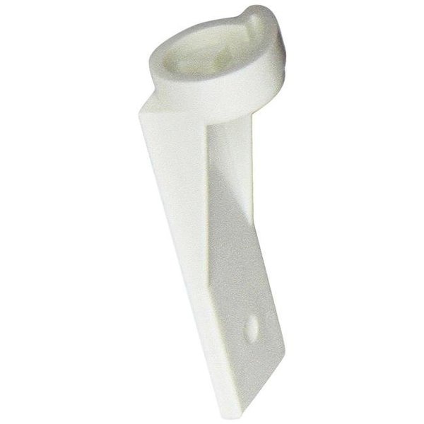 Norcold NORCOLD 61632930 Refrigerator Evaporator Door Mounting Clip; White N6D-61632930